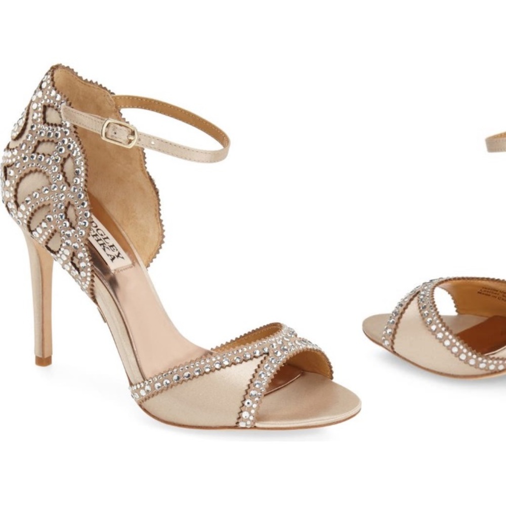Badgley Mischka Collection - Roxy Sandal/Heel size 10